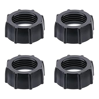 4 PCS Car Phone Mount Replacement Parts, Tightening Nut for Replacement Car Mount Screw-On 17mm Tightening Nut Ball Fixed Adapter Head Bracket Holder Ring for DVR Camcorder Wireless Charger