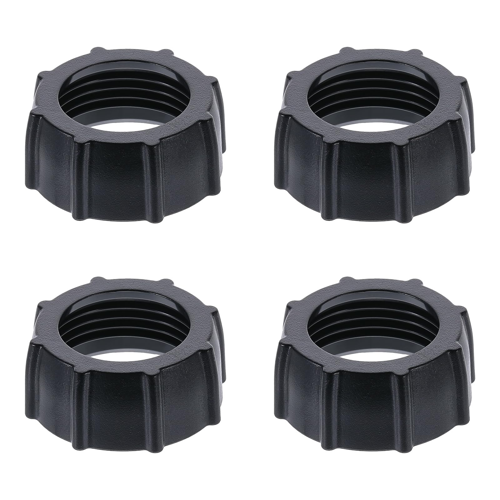 4 PCS Car Phone Mount Replacement Parts, Tightening Nut for Replacement Car Mount Screw-On 17mm Tightening Nut Ball Fixed Adapter Head Bracket Holder Ring for DVR Camcorder Wireless Charger