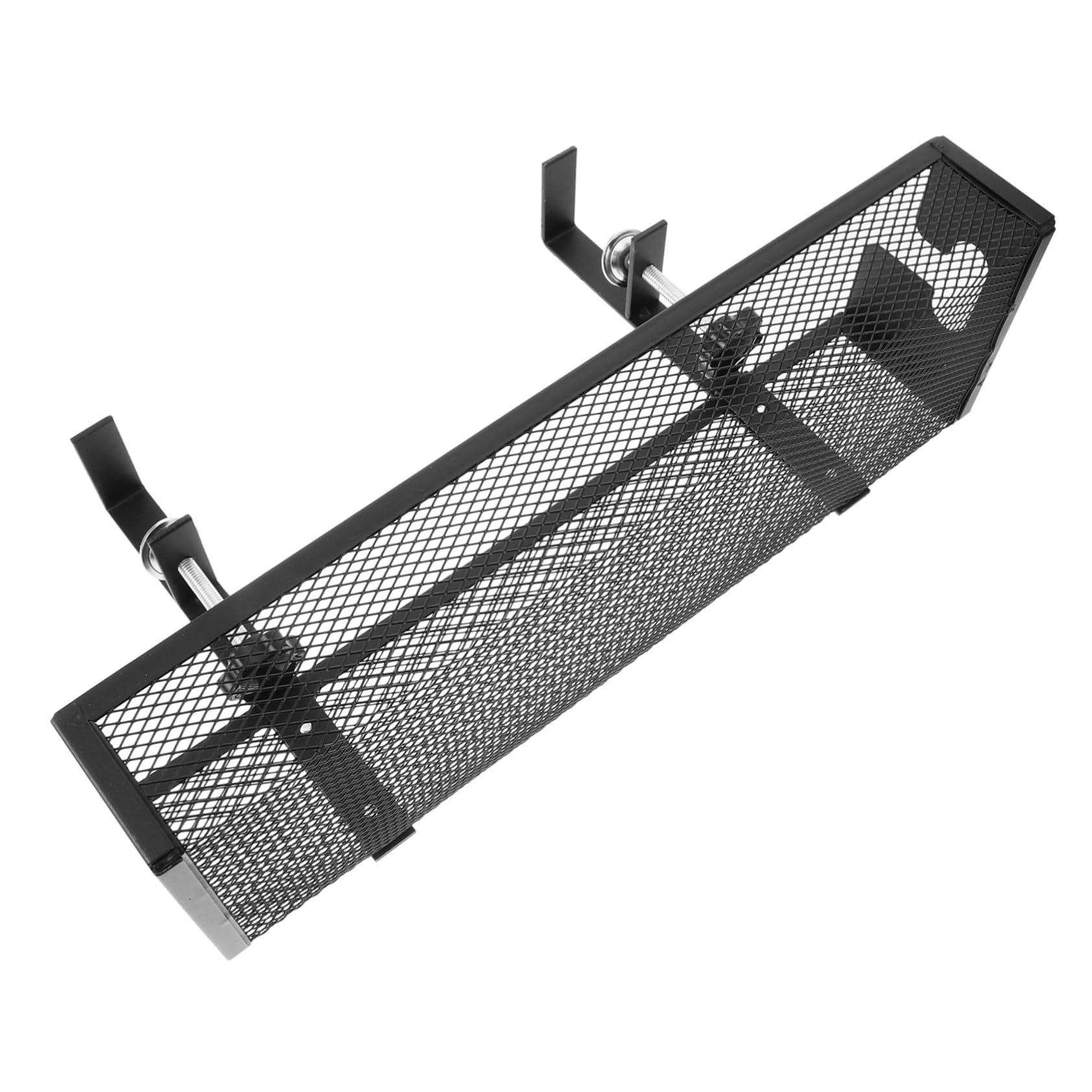 Holibanna Organizador De Alambre Debajo del Escritorio Soporte De Cable De Malla De Alambre Llave Organizador De Gestión De Cables Mantenimiento De Cable Gerente Oficina Acero Carbono Black