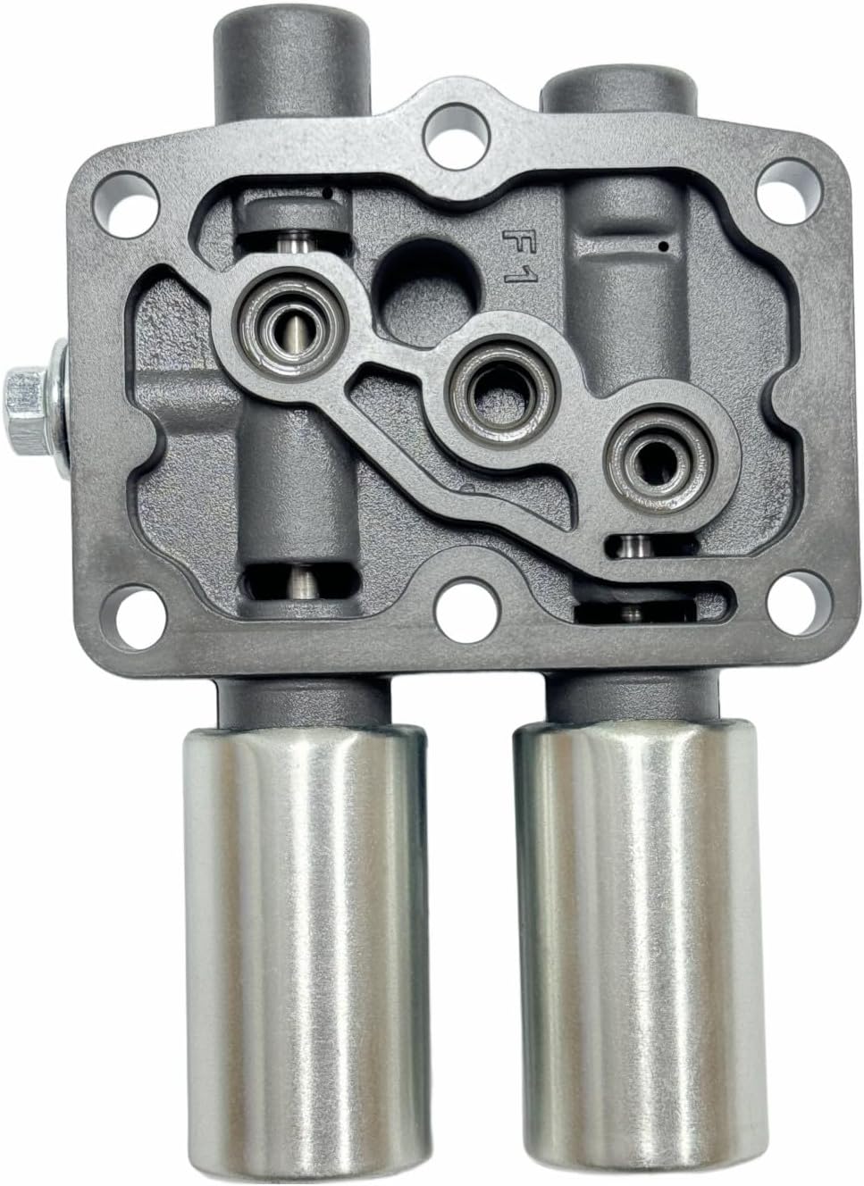 Transmission Dual Linear Shift Solenoid with Gasket Compatible with Acura CL TL MDX, Honda Accord Odyssey Pilot Prelude，Replaces 28250-P6H-024, 28250-P6H-004