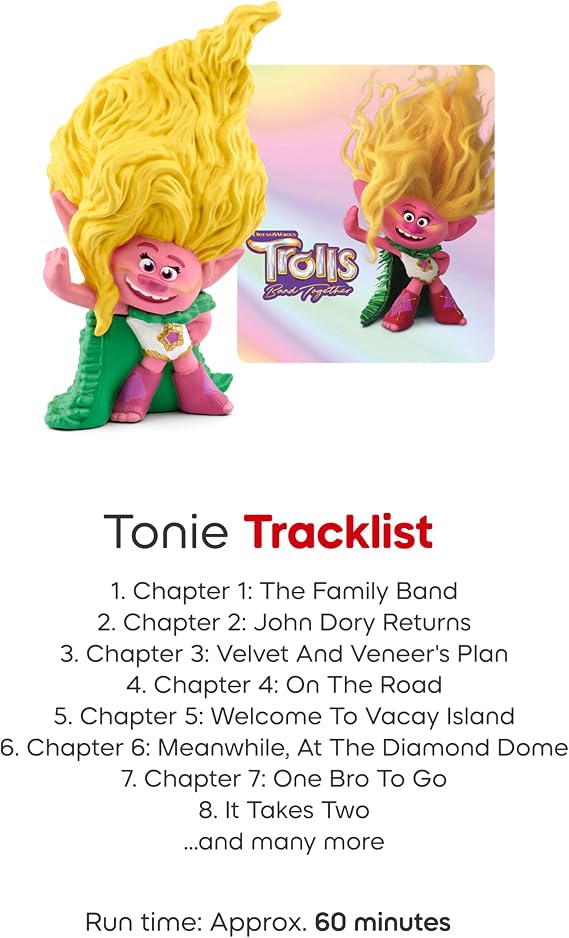 Tonies Viva Audio Toy Figurine from Dreamwork's Trolls Band Together