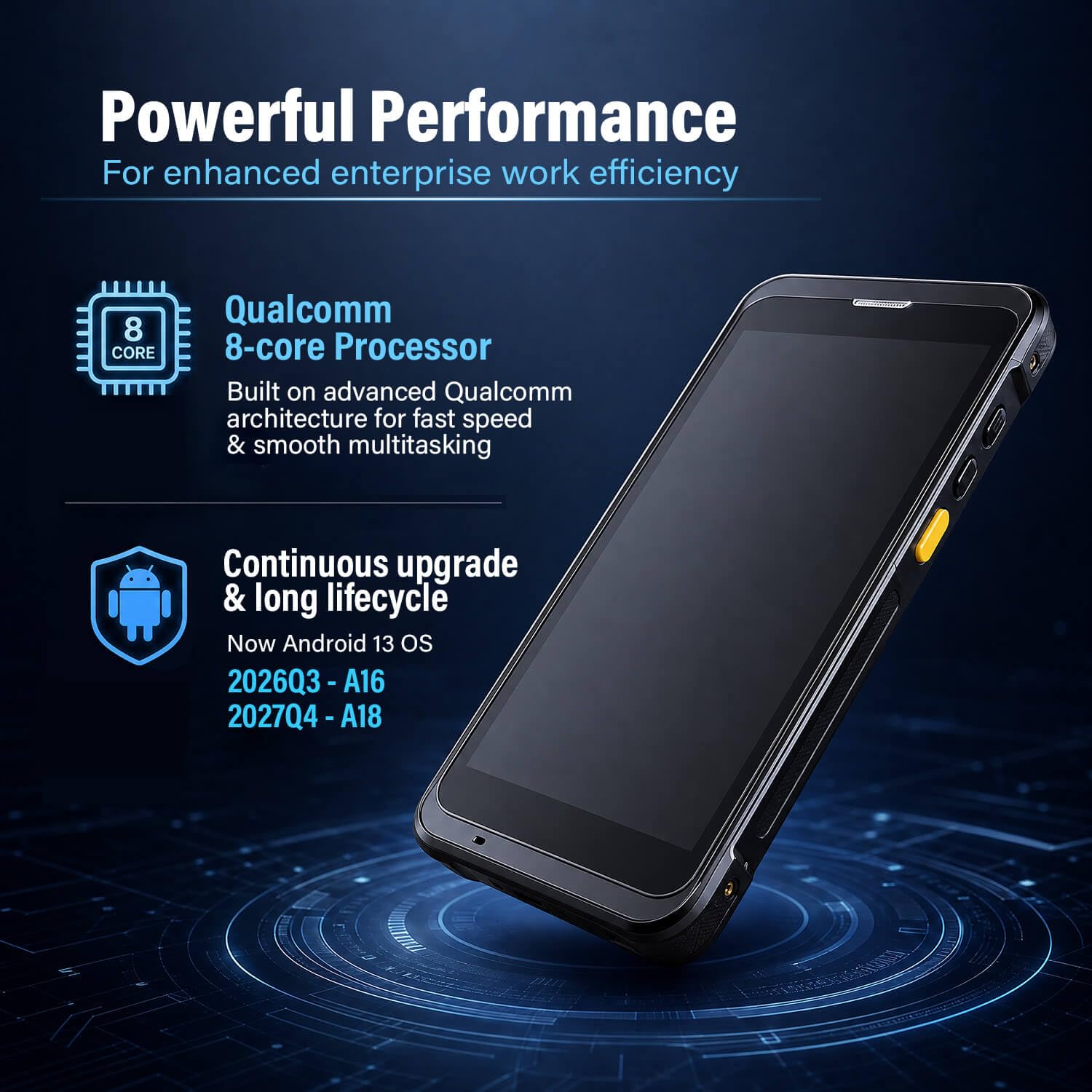 Amazon.com: Vanquisher Enterprise Mobile Computer Android Barcode