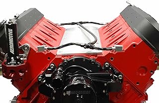 ICT Billet LS Cylinder Head Coolant Steam 4 Port Crossover Hose Kit DBC DBW Throttle Body Stainless Steel Braided Hose Kit