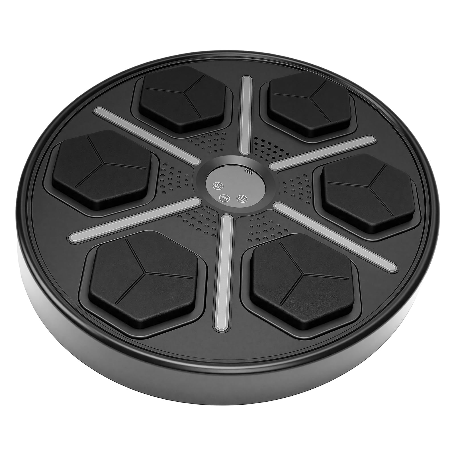 XUMIUZIY Macchina per Boxe Musicale Interattiva Montata a Parete |Playlist BT SYNC per Allenamenti a Risposta Rapida, Giochi per Feste in Palestra in Casa
