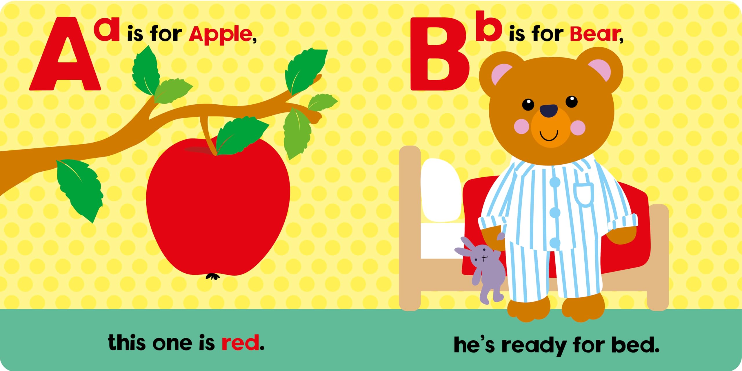 My First ABC - Alfabeto para niños pequeños - Libros para niños - Libros para niños - Libros para niños pequeños por Page Publications