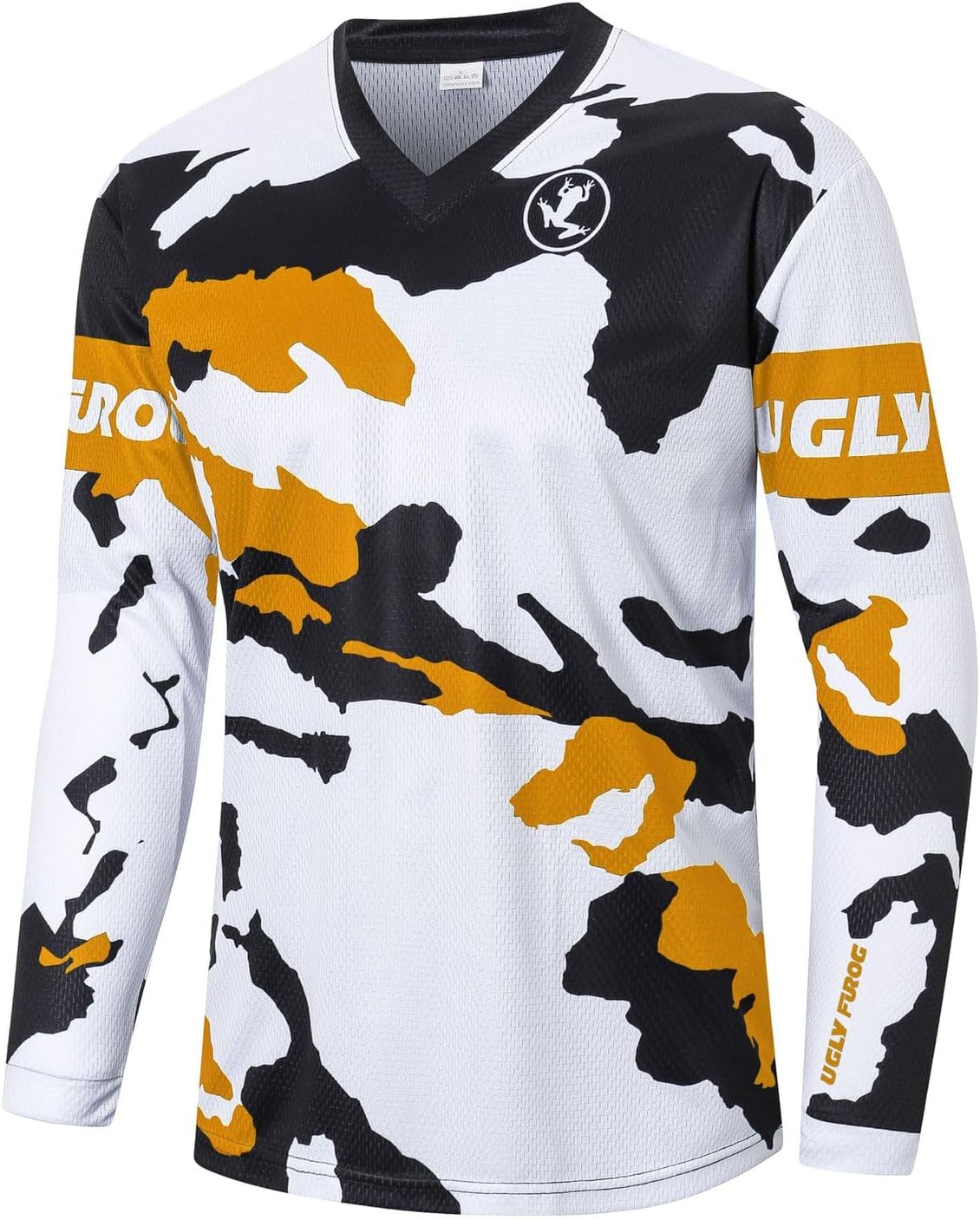 UGLY FROG Designs Bike Wear Men's Downhill Jersey Rage Cycling Top Cycle Motocross Mountain Bike Shirt