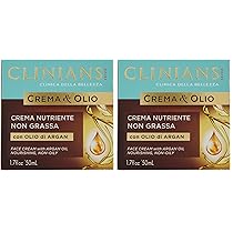 crema & olio antirughe all’olio di argan 50 ml (Confezione da 2)