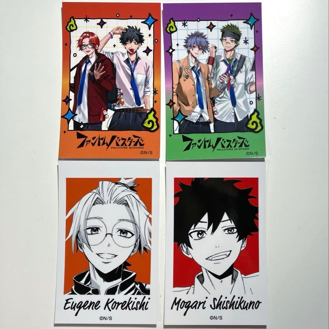 ファントムバスターズ 宍喰野虎落 是岸遊人 観崎薫 多聞康太郎 フォトカード