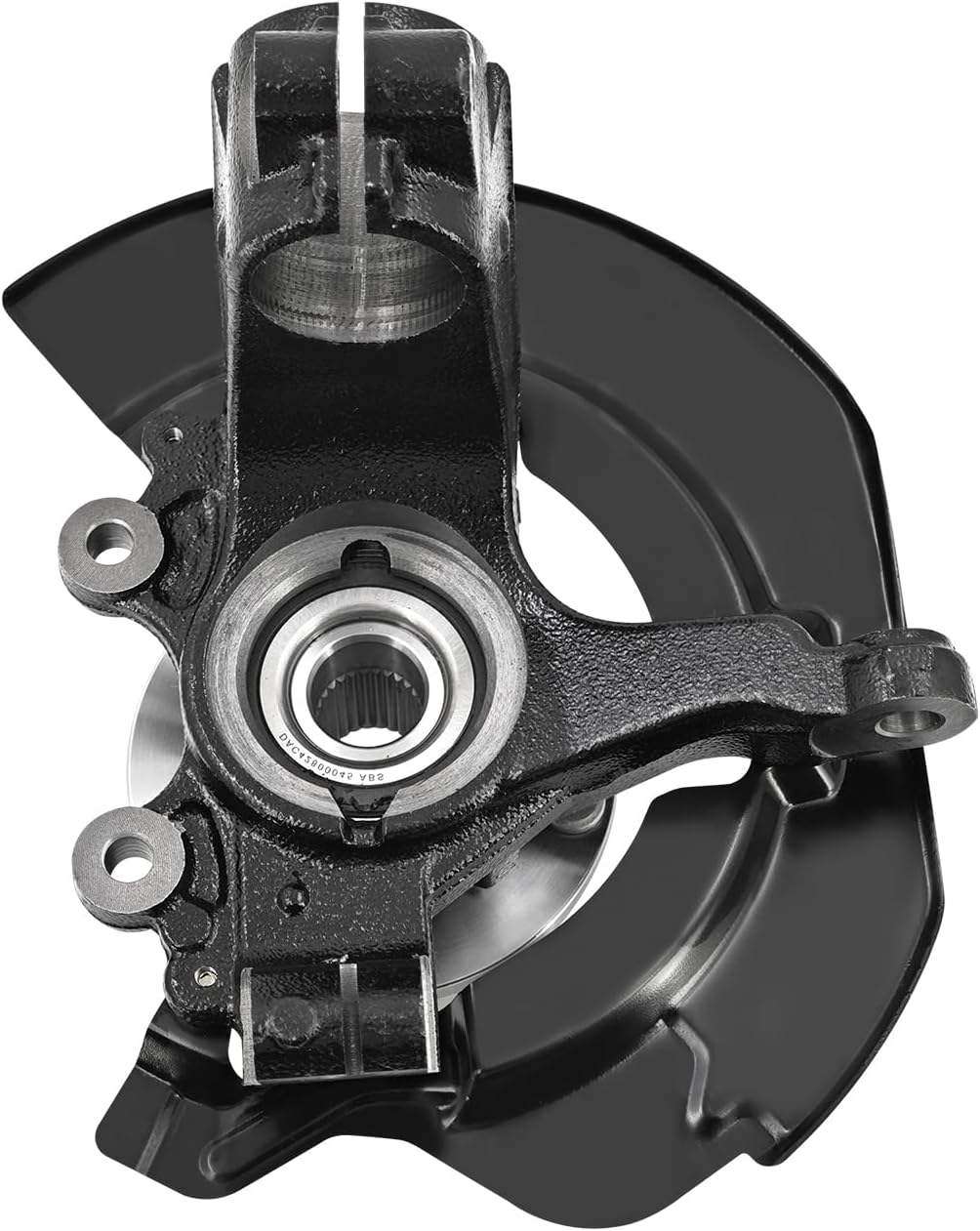 686-380 Front Right Steering Knuckle Assembly Compatible with Mazda 3 2010-2013, Passenger Side Spindle Knuckle w/Wheel Bearing Hub BBM2-33-021C BBM233021C