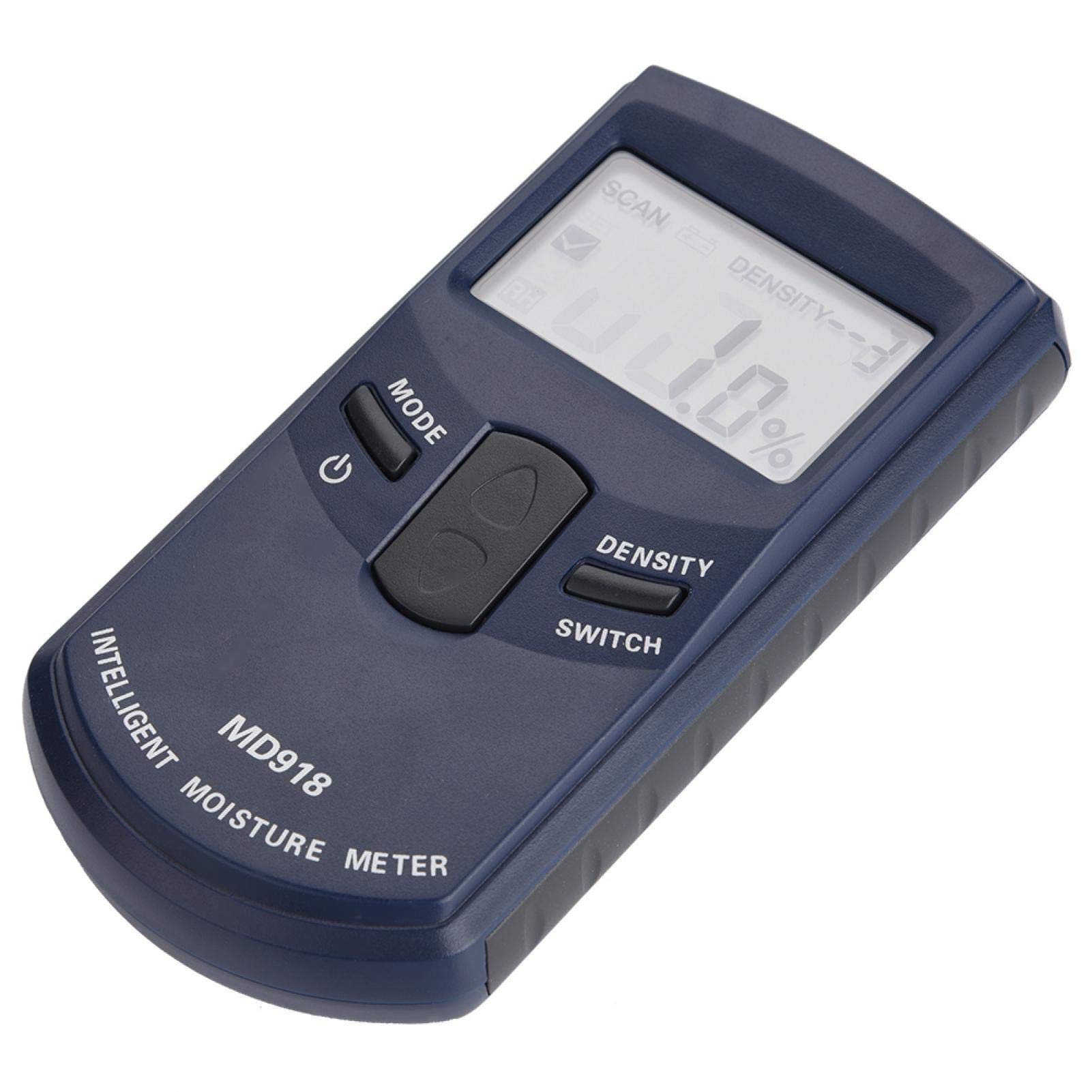 MD918 cyfrowy LCD indukcyjny miernik wilgotności drewna, miernik wilgotności drewna, tester wilgotności drewna, 4% ~ 80% RH do testowania wilgotności drewna i materiałów budowlanych