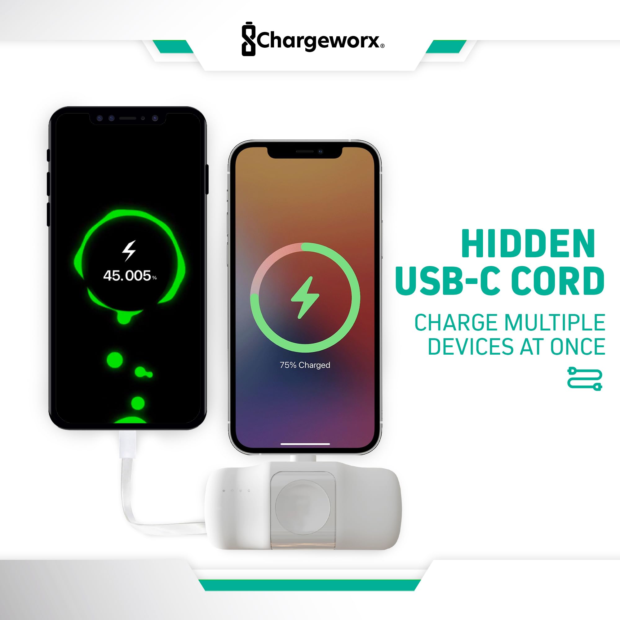 chargeworx portable charger