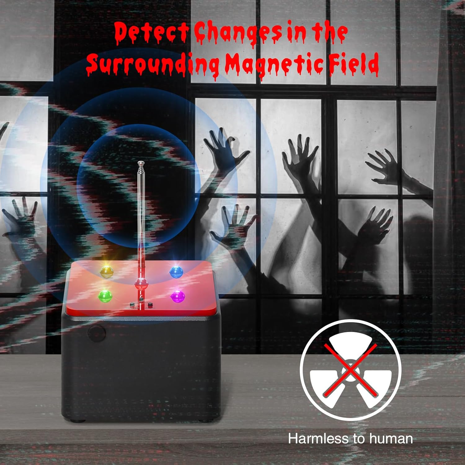 Ghost Hunting Equipment, Briidea Paranormal Equipment Tool with Hymn Playback to Soothe Spirits Upon Detecting Activity, Start Your Journey into The Supernatural World