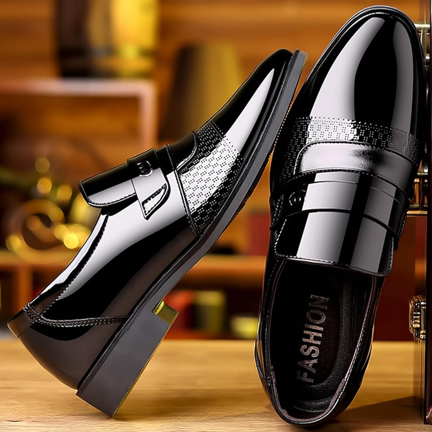 EDITCOZY Mens Dress Slip On Loafer Shoes Driving Leather Lined Oxfords Wedding Guest Moccasin Formal Business Work Shoes 7 71XwN4t4DjL. AC SL1500