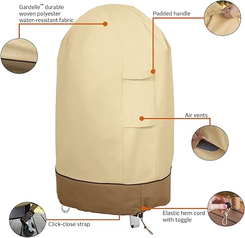 Miniatura 13 de Classic Accessories Veranda - Cubierta para parrilla de barbacoa Bistro resistente al agua de 30 pulgadas, cubierta de parrilla para parrilla al