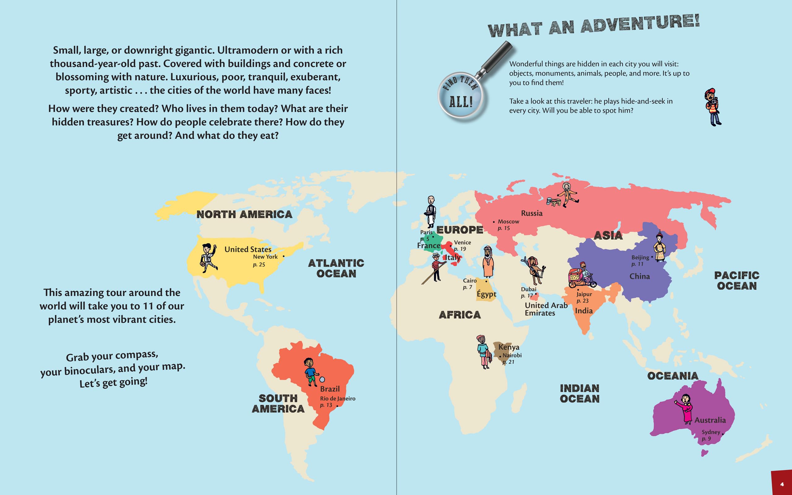 Seek & Find Around the World