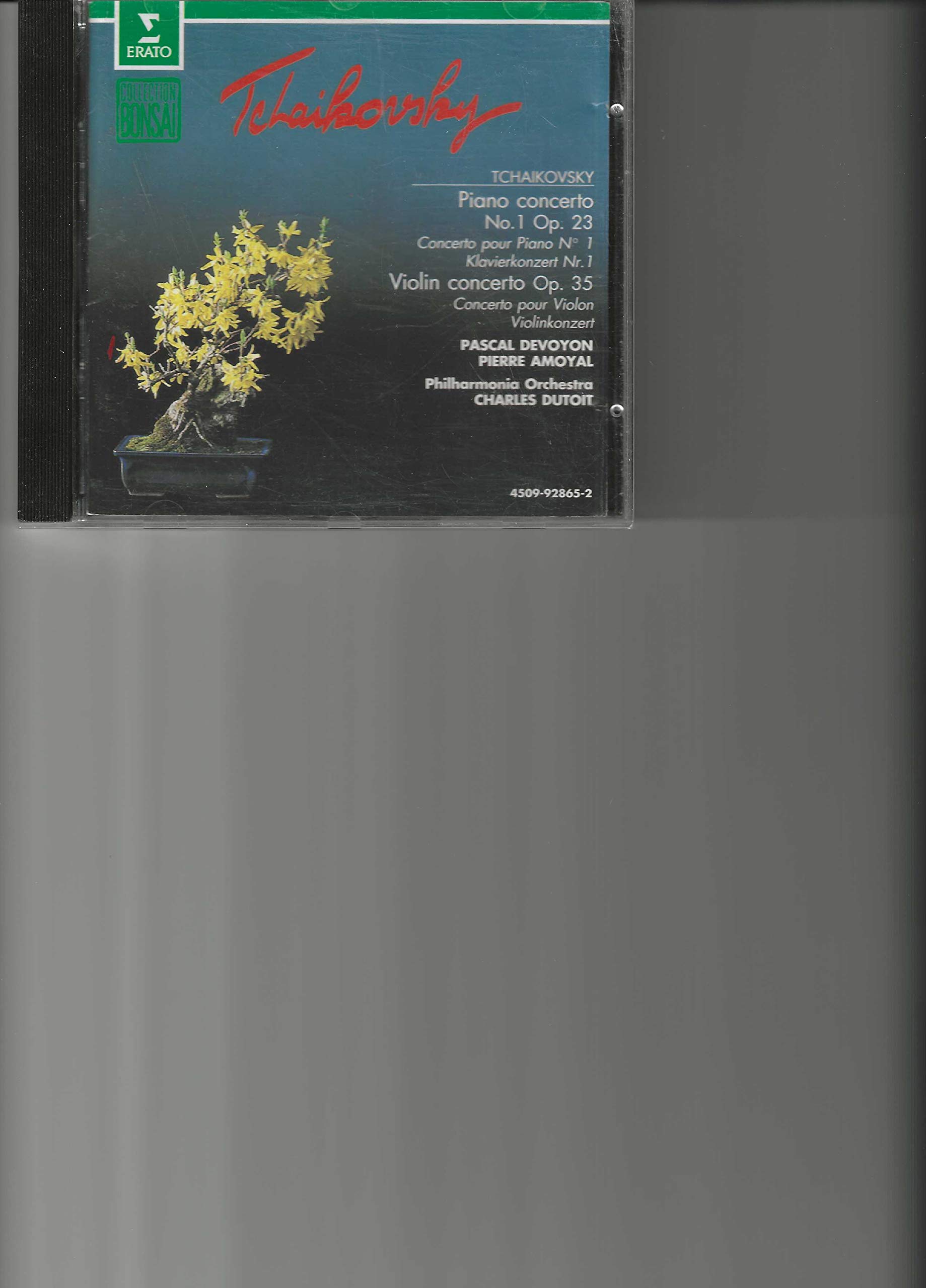 Piano Concerto 1 [Audio CD] Tchaikovsky; Devoyan; Dutoit and Philharmonia Orch