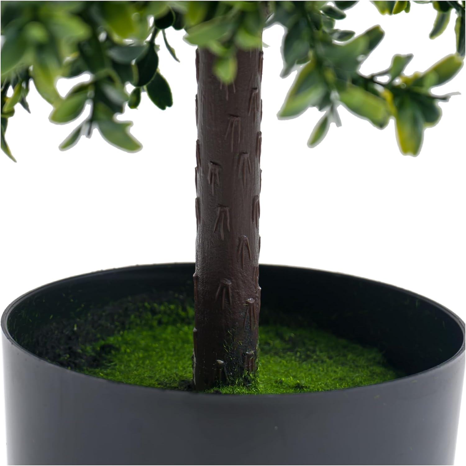 IDEALHOUSE 20" Artificial Topiary Ball Set of 2, Fake Boxwood Trees in Nursery Pot, Faux Shrubs Plants for Indoor Outdoor Home Decor