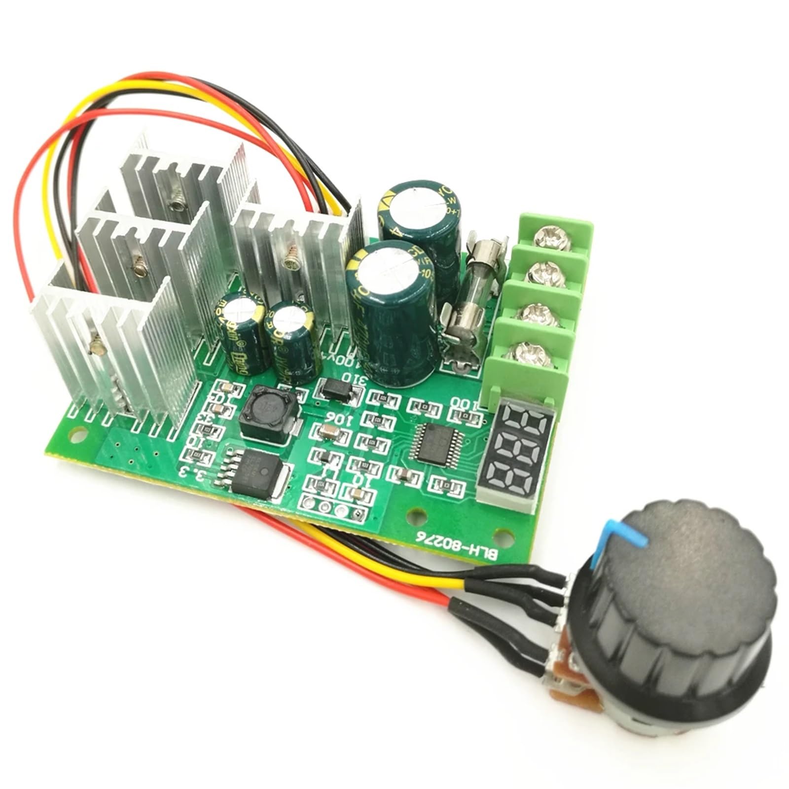 50 unids/lote pantalla Digital PWM DC controlador de velocidad del motor pantalla 0 ~ Módulo de accionamiento ajustable 6V12V24V36V48V60V Max30A (6,8)