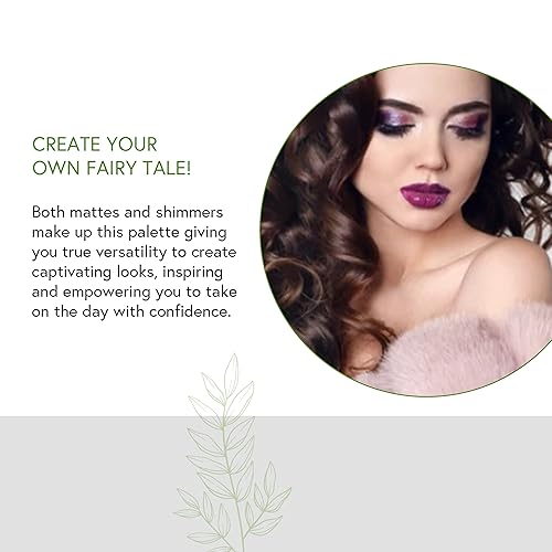 Miniatura 9 de Honeybee Gardens Paleta de sombras de ojos Canyon Sunset, limpio y atrevido, 4 colores altamente pigmentados con acabado de lujo de larga duración,