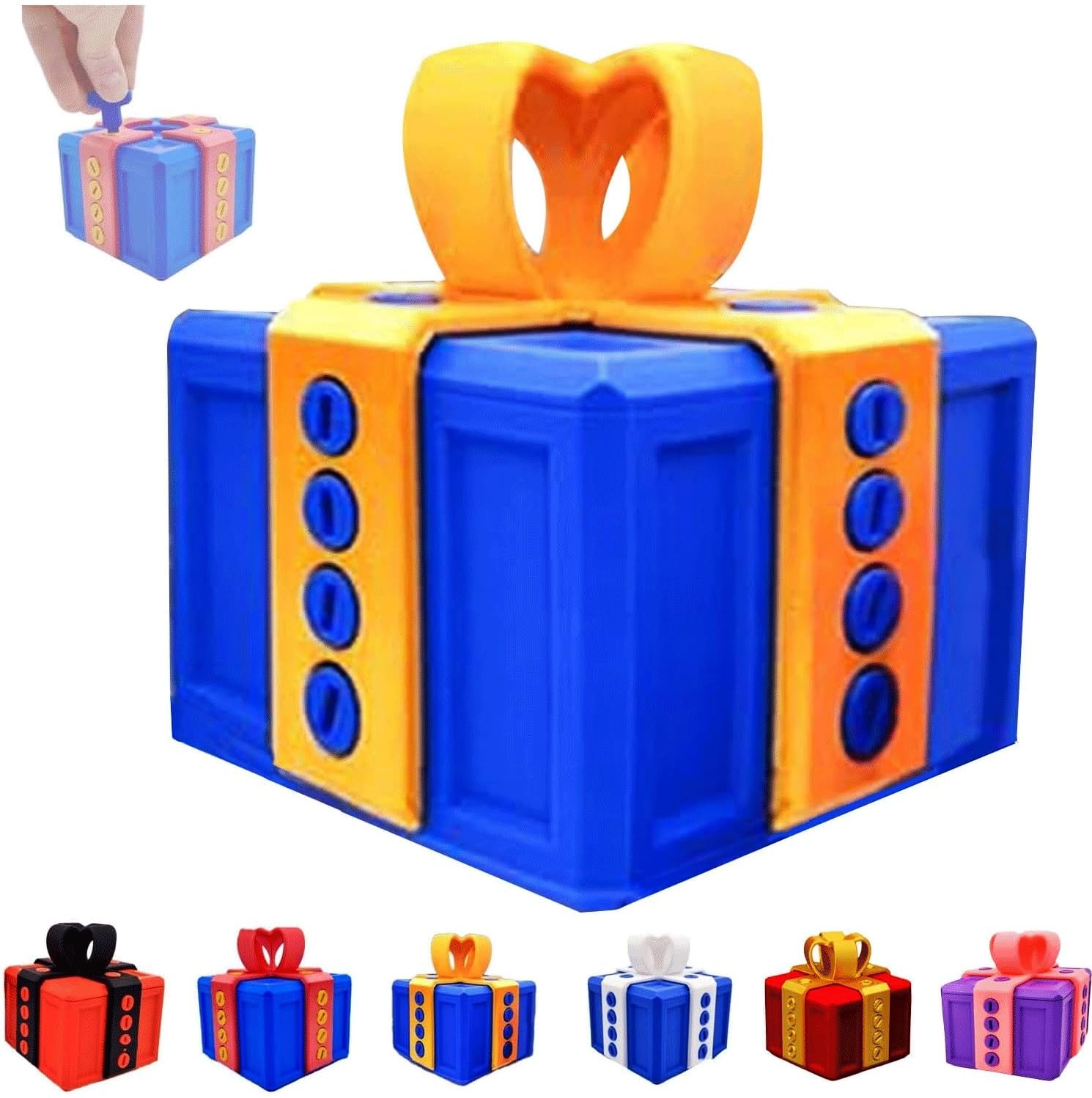 Caja De Regalo Molesta Con Tornillos: Rompecabezas 3D Para Bromas Y Sorpresas Divertidas