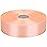 Baocuan 1 inch Champagne Pink Satin Ribbon 50 Yards Solid Fabric Ribbons Roll for Wedding Invitations, Bridal Bouquets, Sewing, Party Decorations, Gift Wrapping and More