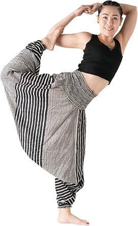 B BANGKOK PANTS Womens Boho Harem Pants