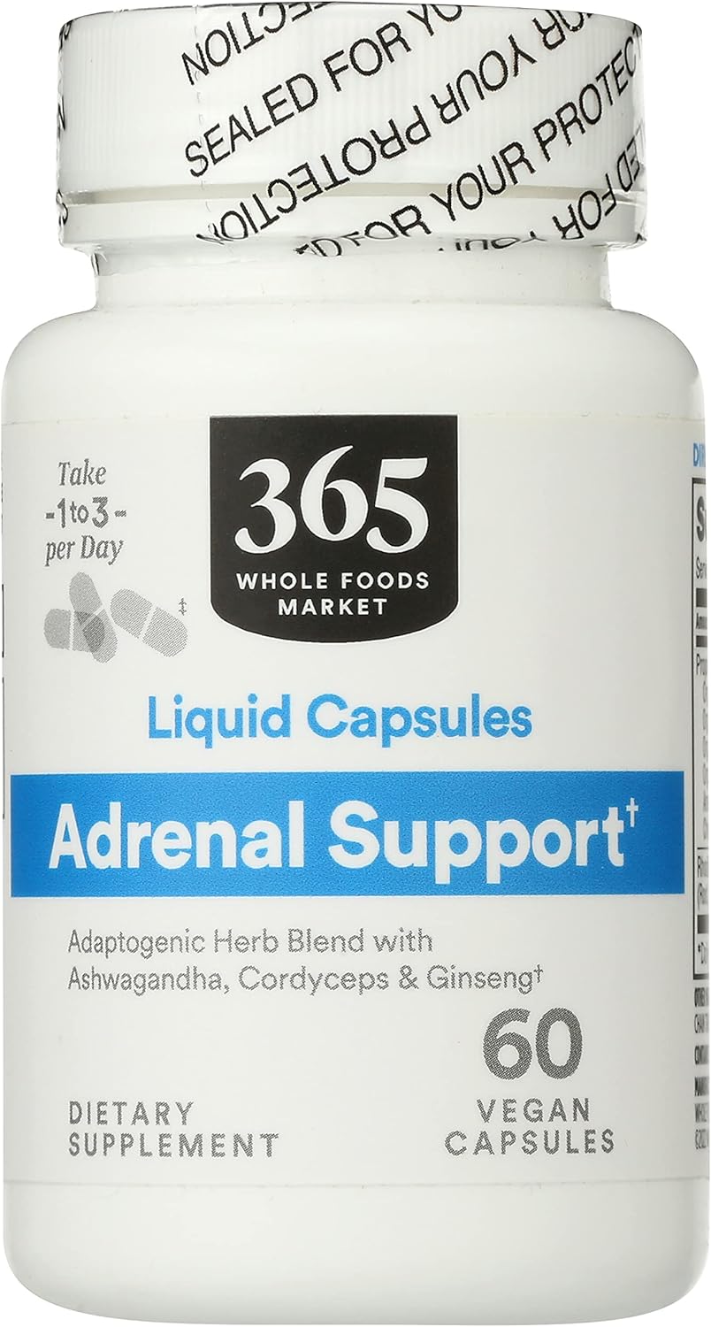 Whole Foods Market, Adrenal Support, 60 ct Health & Household