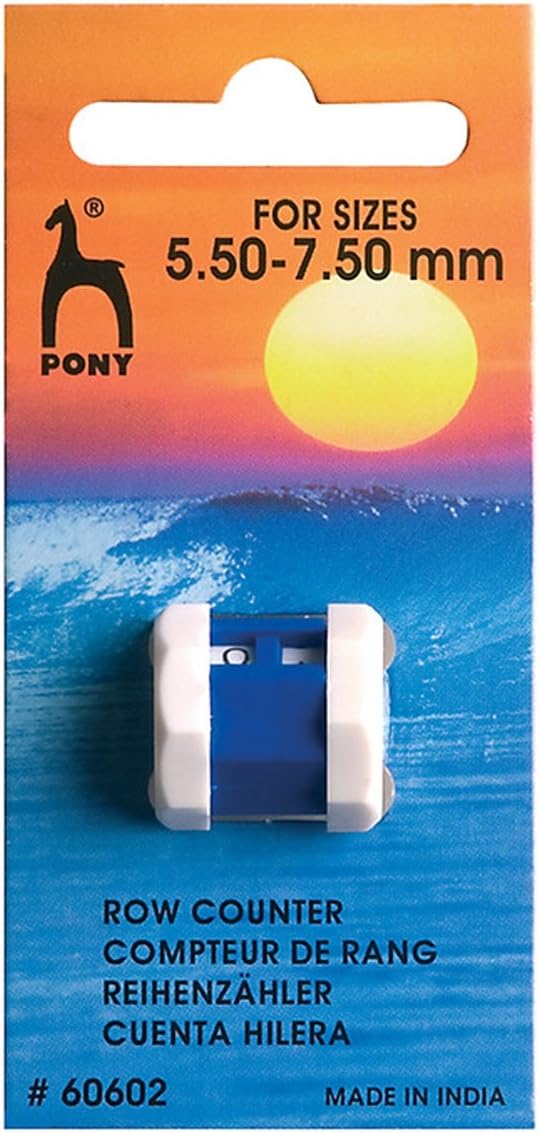 Amazon.com: Pony Row Counters Large 5.50-7.50mm : Arts, Crafts & Sewing