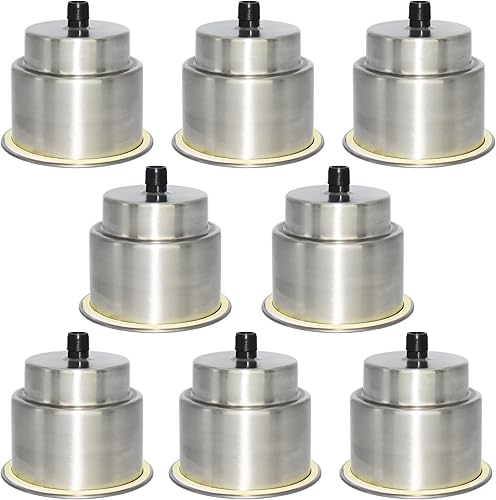 Yuanhe Soporte para bebidas de acero inoxidable con drenaje para barco marino, caravana, 8 unidades