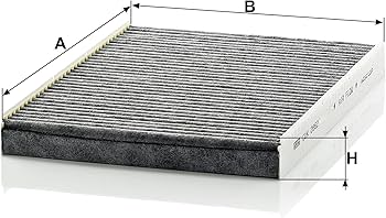 MANN-FILTER CU 3562 Filtro Aria Cabina, Qualità Originale, Per Auto E Veicoli Commerciali