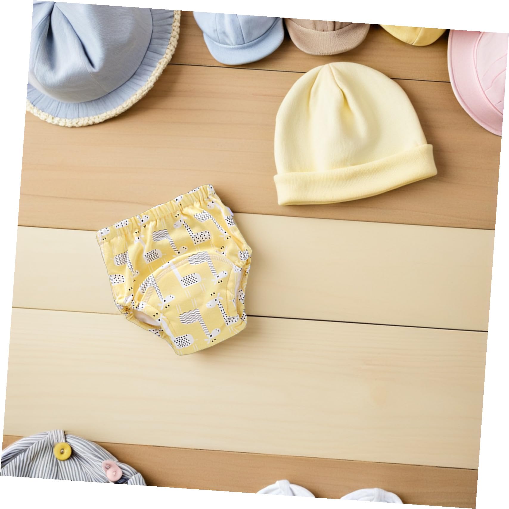 VICASKY 6 piezas reutilizables pantalones de entrenamiento de algodón transpirables y a prueba de fugas para el entrenamiento de orinal de niños pequeños adecuados para niños y niñas