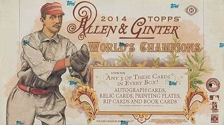 Topps MLB 2014 Allen and Ginter Baseball Hobby Box Trading Cards - coolthings.us