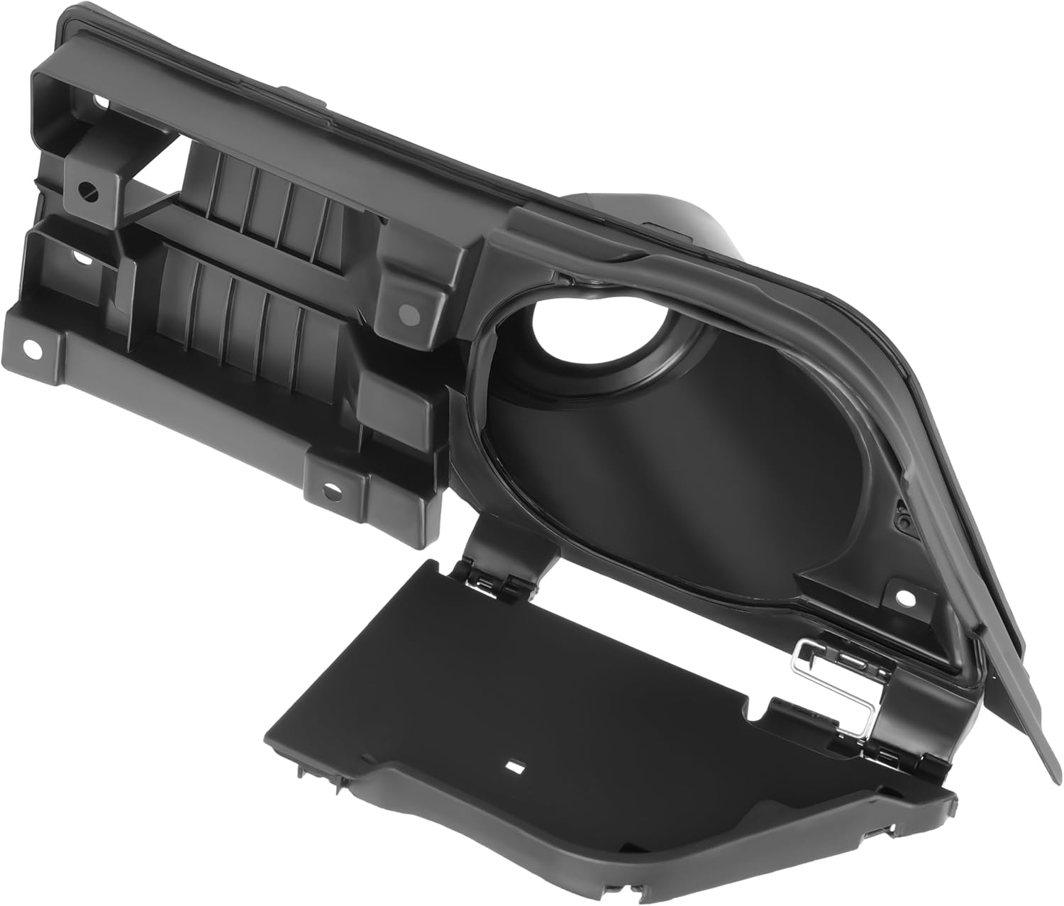 HECASA Fuel Gas Filler Pocket Housing Hinge Door Compatible with 2015-2023 Ford Transit Van 150 250 350 HD Replacement for CK4Z-5427936-A CK4Z-5427936-F Gas Door Assembly without Cover