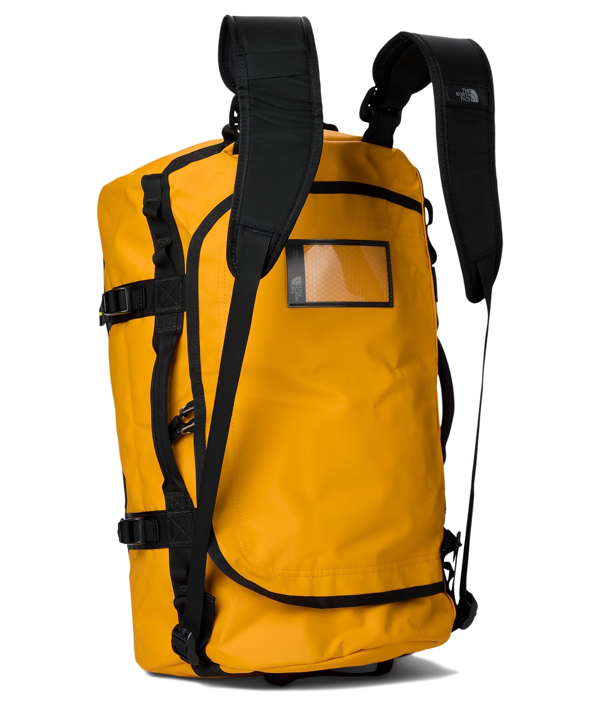 THE NORTH FACE Unisex Base Camp 50L Duffel, Summit Gold/TNF Black/N, S