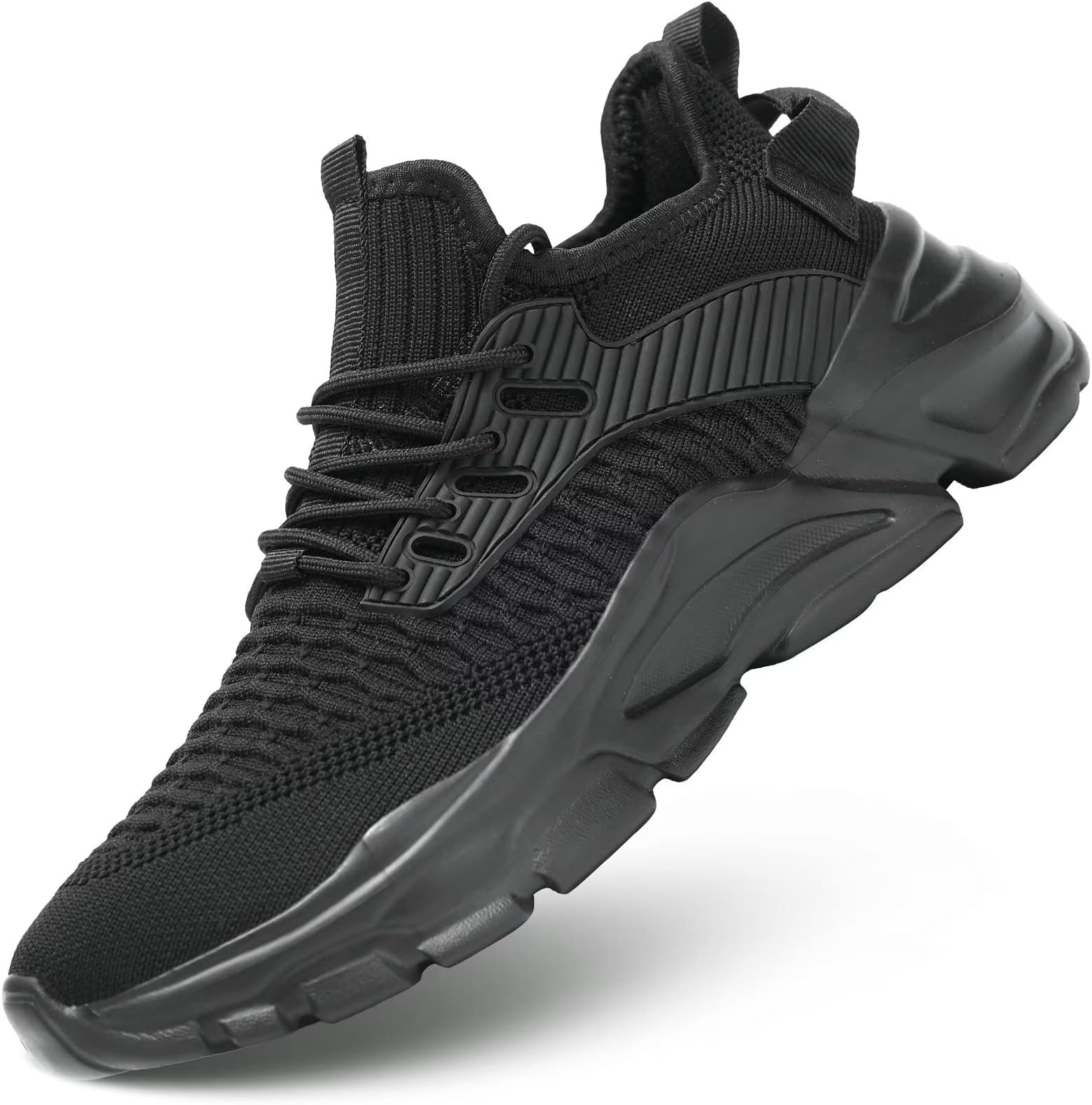 - Men's Running Shoes, Non Slip, Breathable, Lightweight Fashion Sneakers, Slip Resistant Athletic Sports Walking Gym Work Shoes