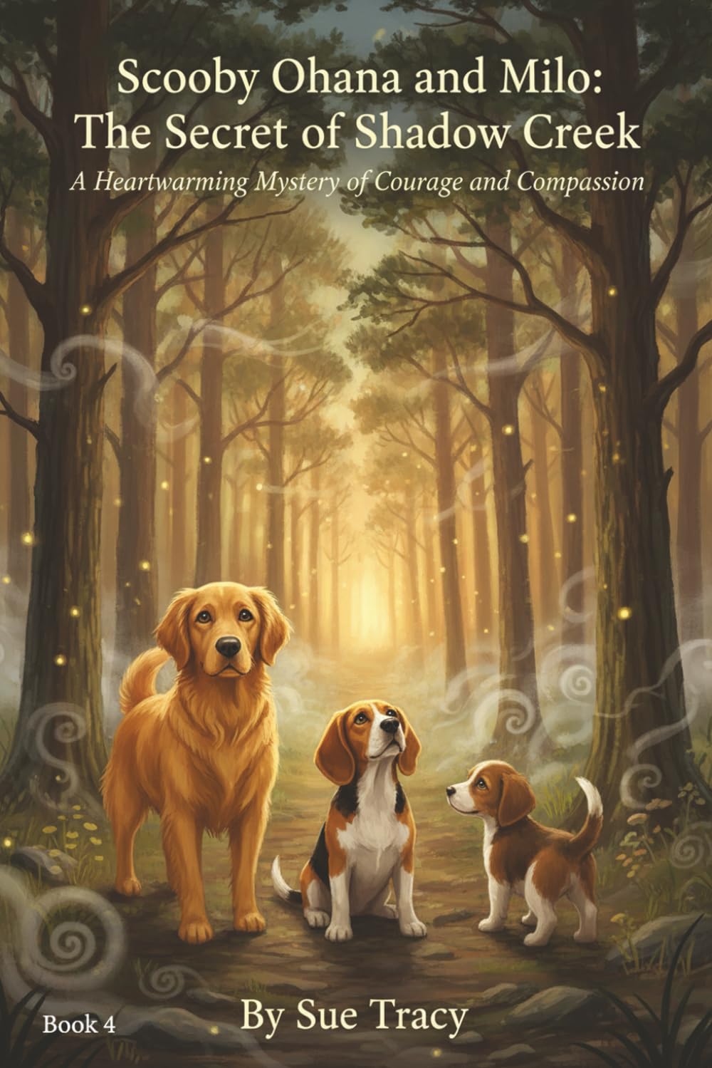 Scooby, Ohana and Milo: The Secret of Shadow Creek (Book 4): A Heartwarming Mystery of Courage and Compassion (Scooby, Ohana and Milo's Adventures Series)