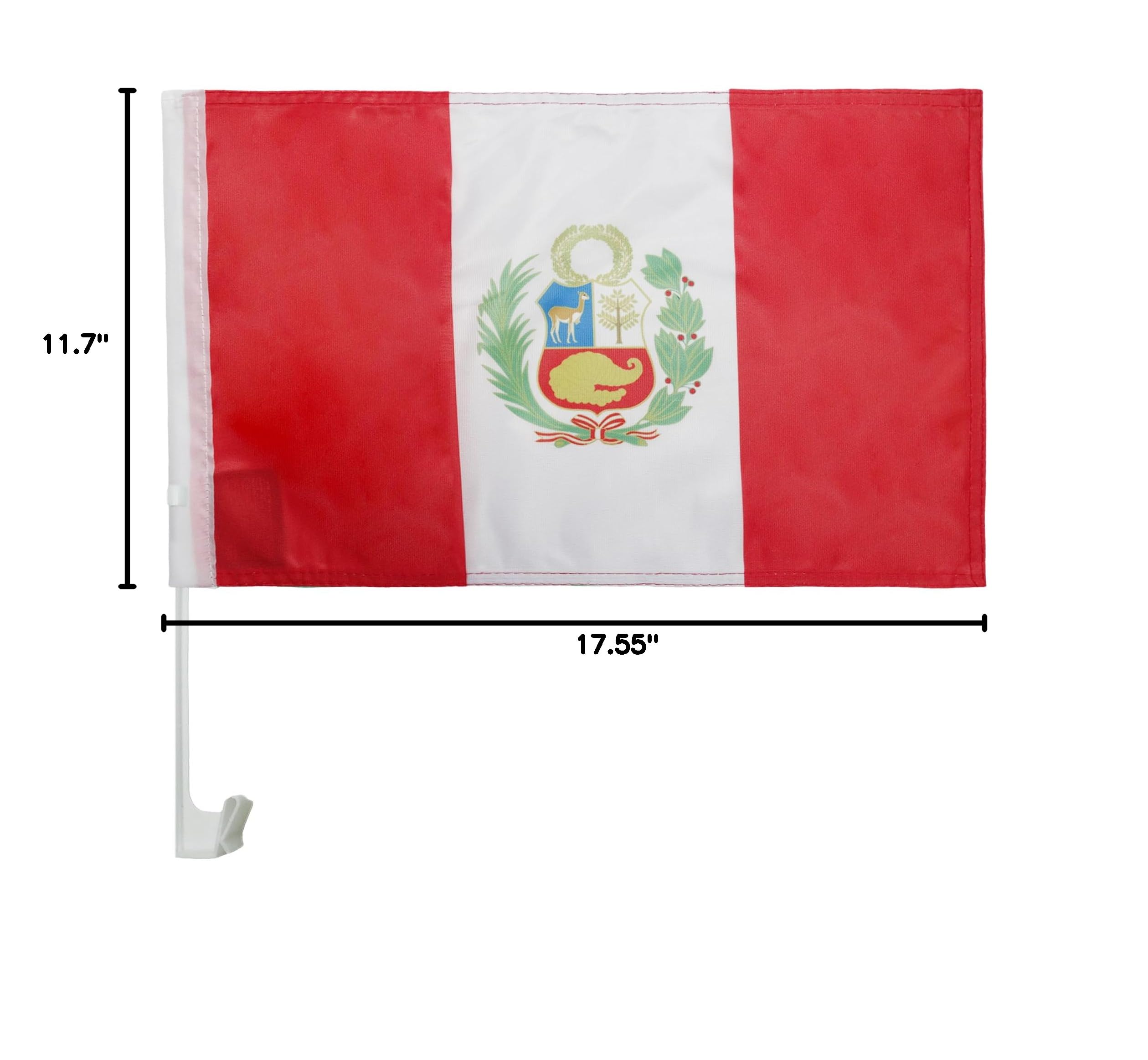 AZ FLAG South Africa Car Flag 18'' x 12'' - South African Car flags 30 x 45cm - Banner 18x12 INCHES PLASTIC STICK — view 160