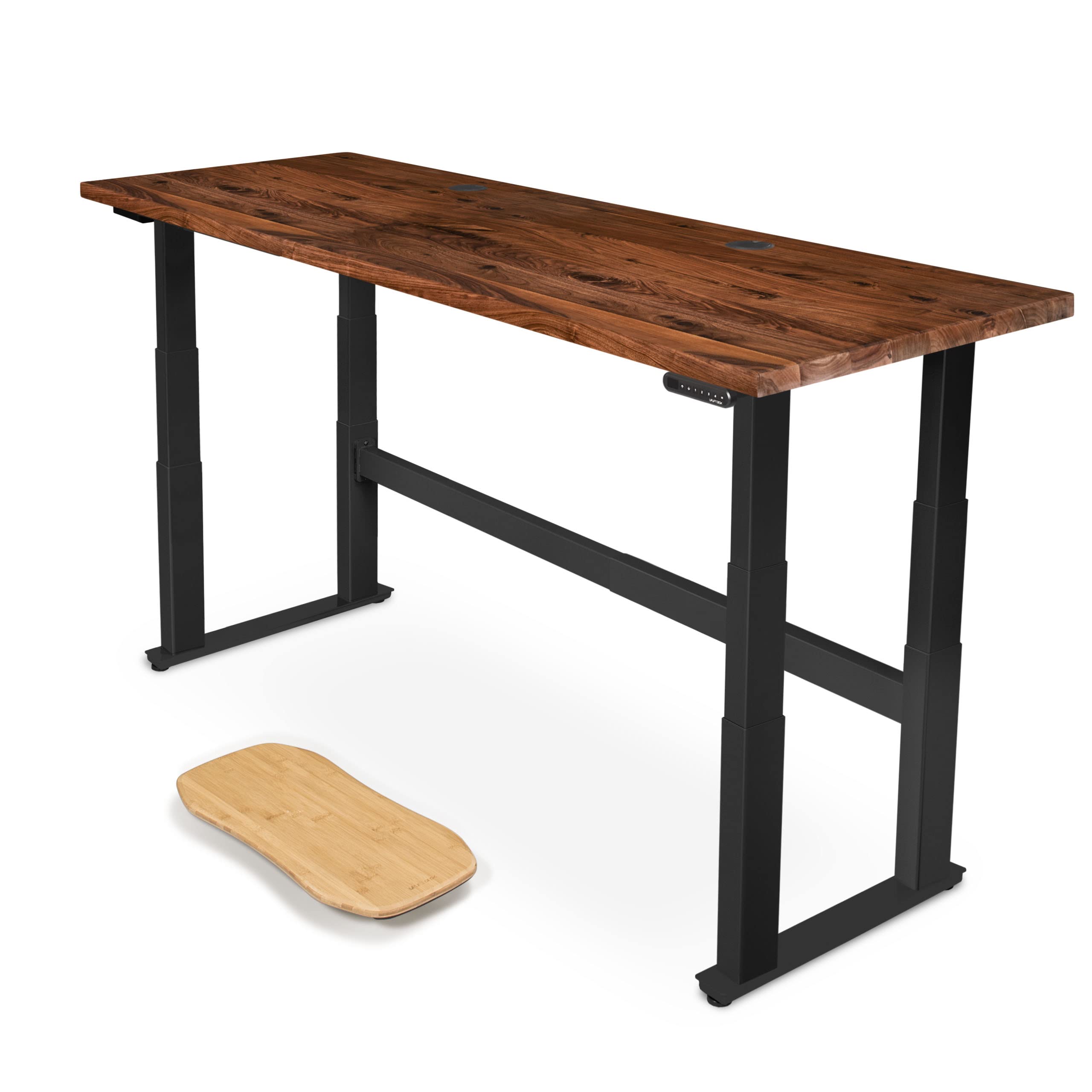 Buy UPLIFT Desk V2 Walnut Solid Wood Desktop Standing Desk, 4Leg