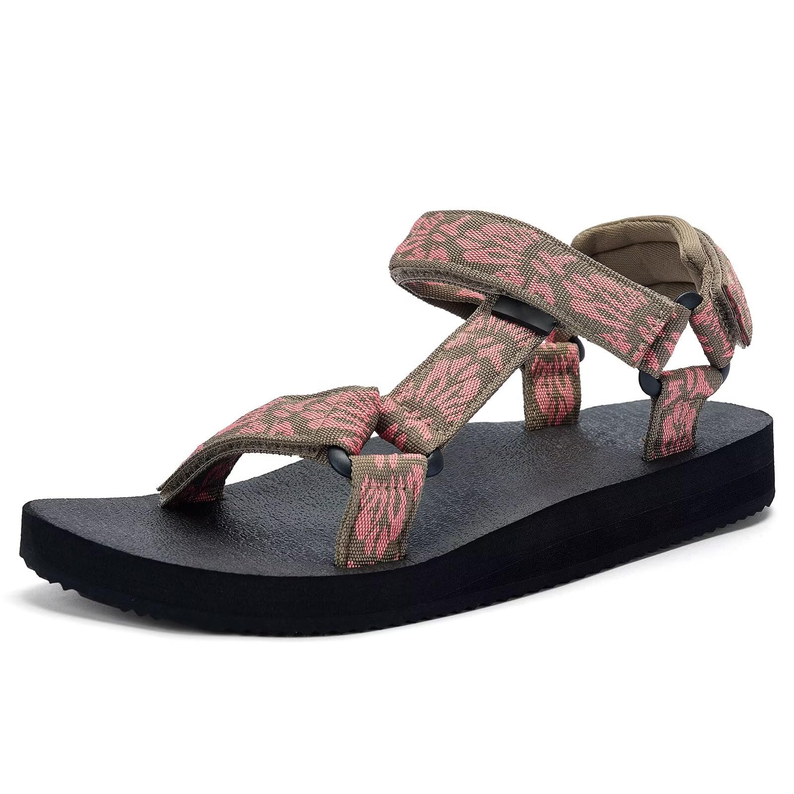 Women's Sandals Casual Summer Sandals for Women with Arch Support Yoga Mat Insole Lightweight Water Shoes Outdoor