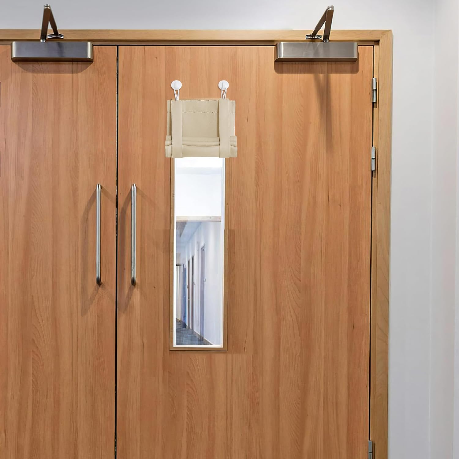 NICETOWN Blackout Classroom Door Curtain Thermal Insulated Window Cover