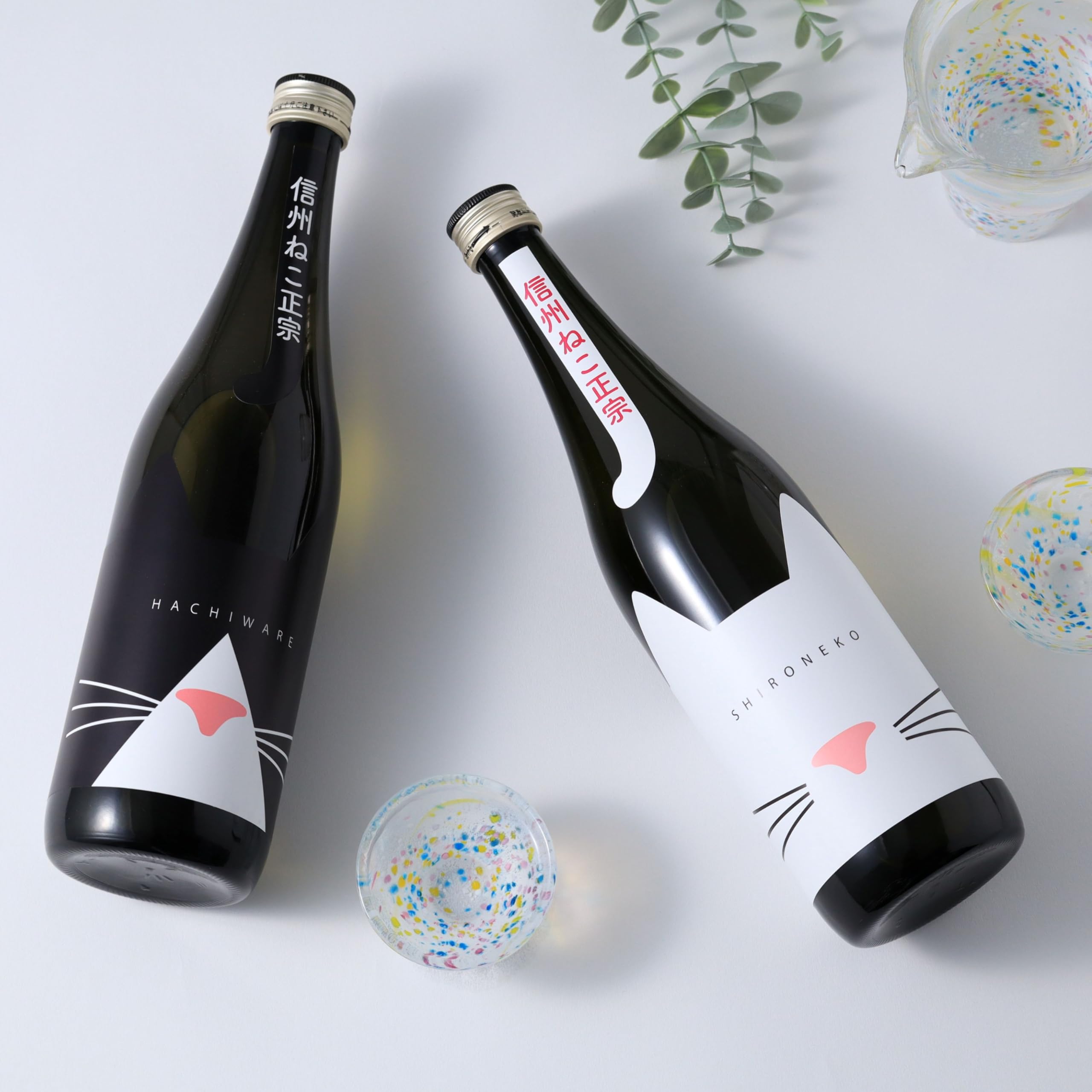 Amazon.co.jp: 日本酒 信州ねこ正宗 720ml 2本セット しろねこ