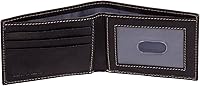 Vista 4 de Timberland Men's Blix Slimfold Leather Wallet, Black, One Size Negro