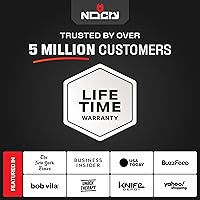 Vista 6 de NoCry Guantes resistentes a cortes de grado alimenticio con puntos de agarre para un excelente agarre, transpirables y ligeros, ambidiestros