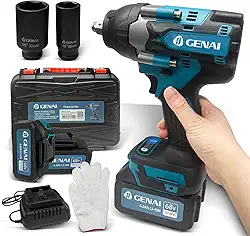 Chave lmpacto Para-fusadeira 68v Brushless Profission 2 Bateria