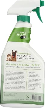 Citrus Magic Pet Odor Eliminator, 22-Fluid Ounce