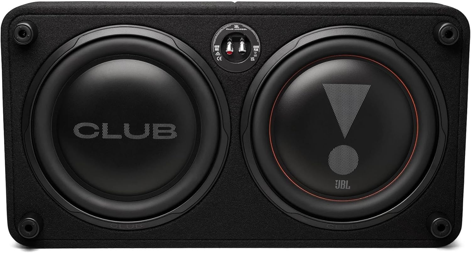 JBL Club 1200SSL Single 12 Inch Shallow Loaded Subwoofer Enclosure