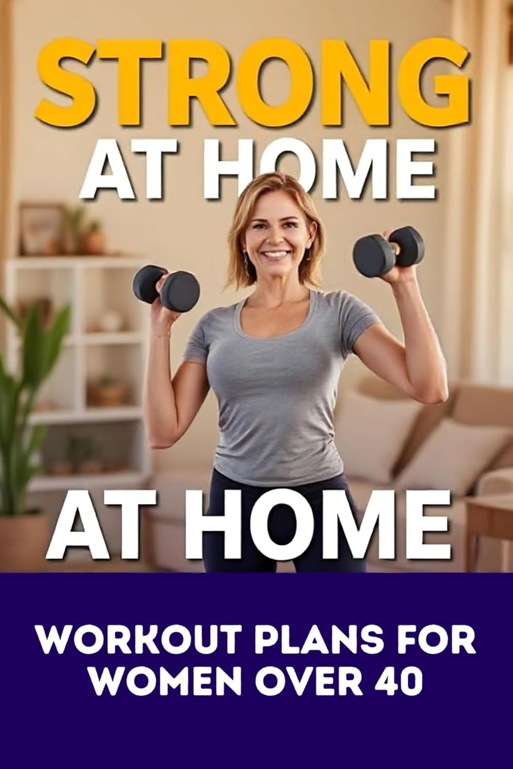 Strong at Home: Workout Plans for Women Over 40: The Ultimate Guide to Home Fitness for Women Over 40: 40+ Workouts to Build Strength, Increase Energy, and Feel Confident in Your Skin