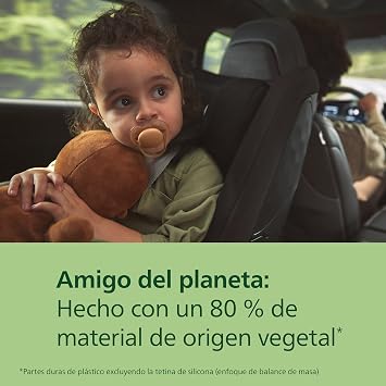 Philips Avent Ultra Soft Pacifiers: Anatomically Designed for Babies 18+ Months, Flexible Shield, Extra Firm Silicone Symmetrical Teat, BPA Free, 2-Pack, Red & Orange SCF093/03