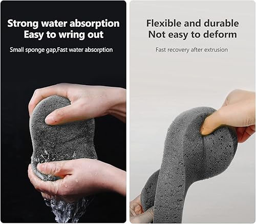 Miniatura 6 de jeseny 5 esponjas para lavar el automóvil, esponja de alta densidad para limpiar el automóvil, kit de limpieza de espuma gruesa, esponjas