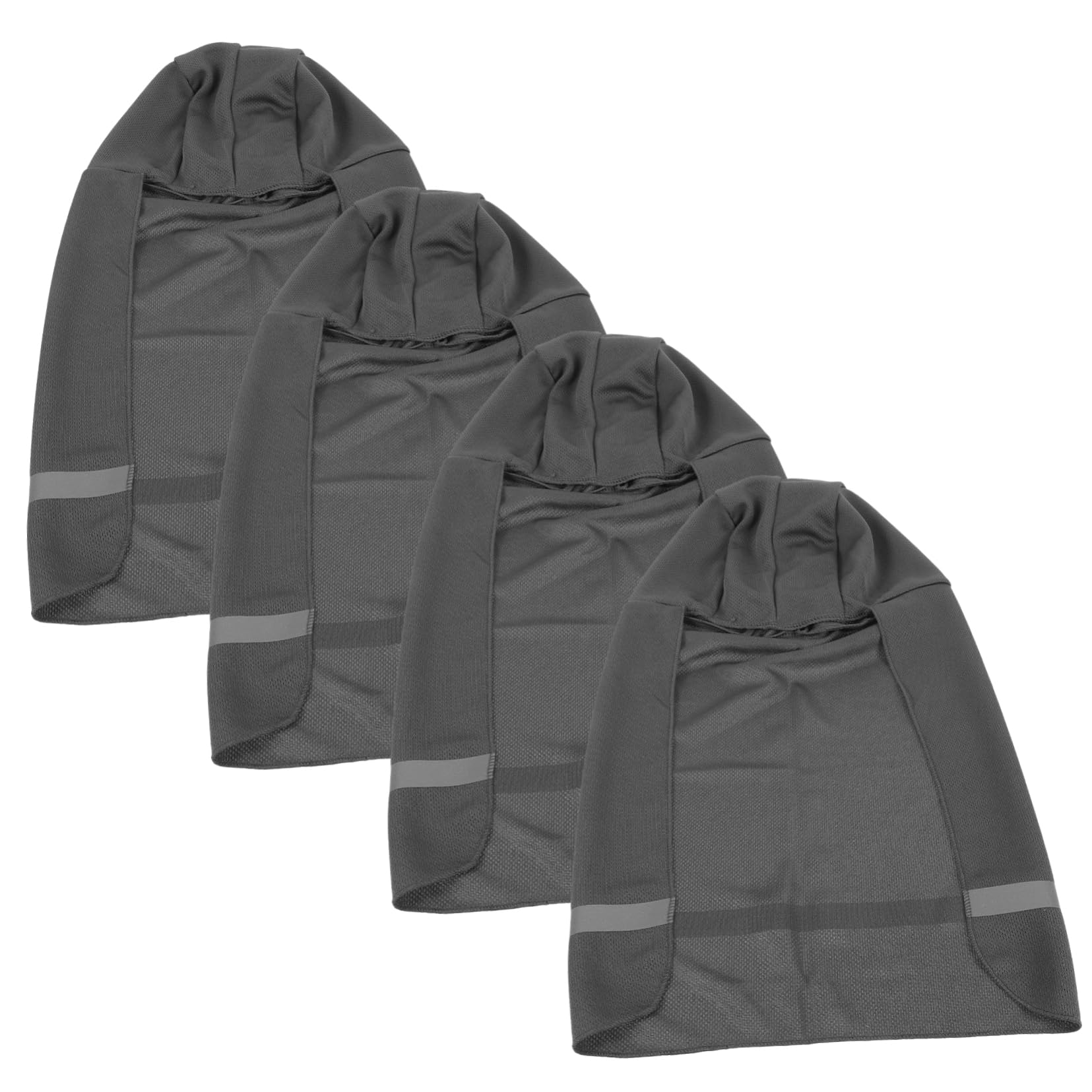 Sonnenhut Sonnennackenschutz Schweiß Uv -Maske - Sonnenschutz Rand Schutzhelm Sonnenschutz Reflektierend Sonnenvisorhalsschild Visier Schatten Bands Stoff Dark Grey